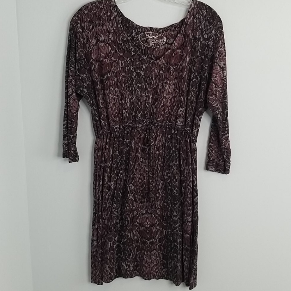 Soma Lounge dress drawstring waist Medium